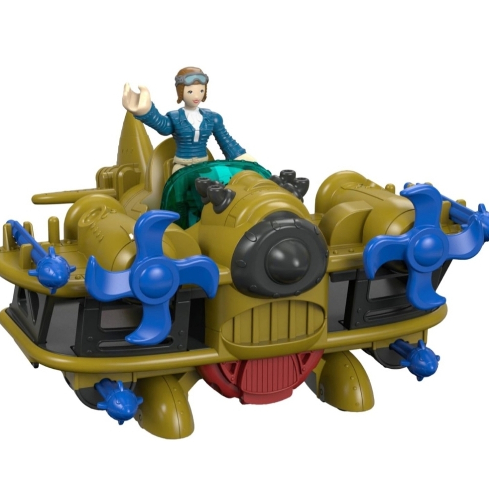 Fisher-Price Imaginext Bi-Plane Bomber Like-New
